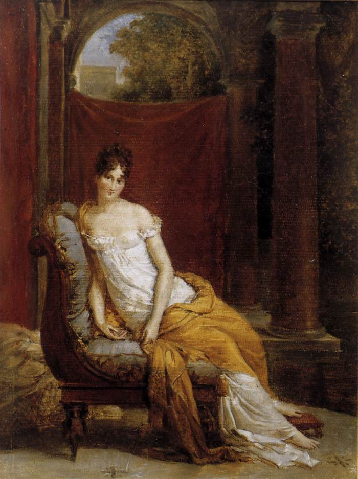 Francois Pascal Simon Gerard. Madame Récamier