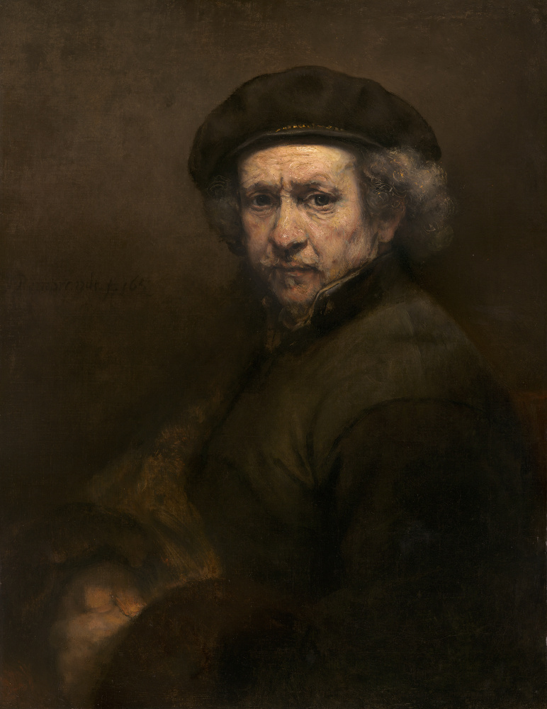 Rembrandt Harmenszoon van Rijn. Autoportrait