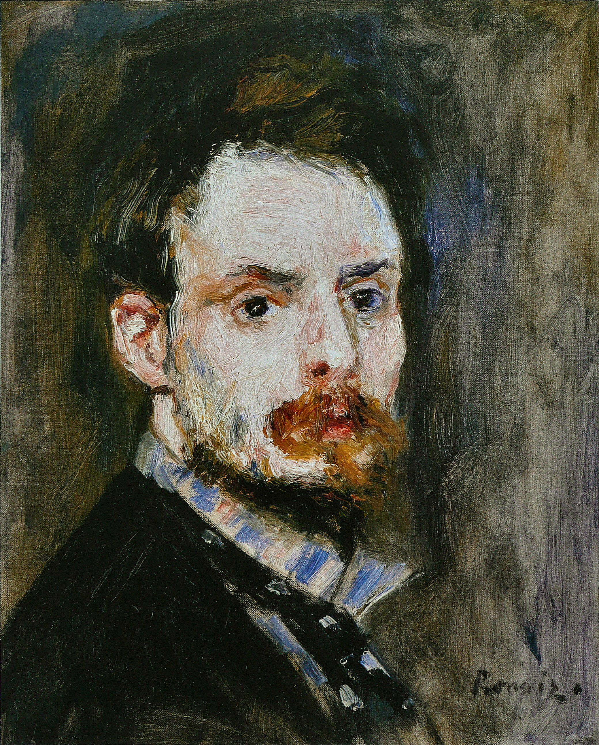 Pierre-Auguste Renoir. Self-portrait