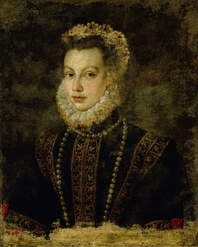 Sofonisba Anguissola. Portrait of Isabella Valois