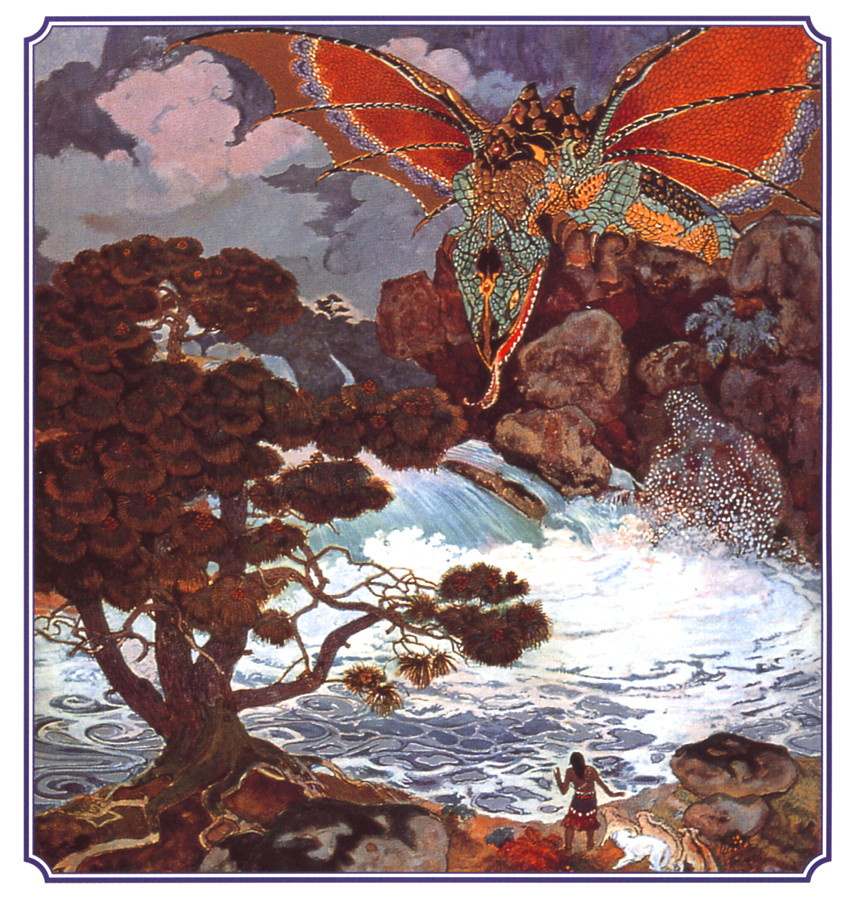 Hugo Simberg. Evolution of the dragon