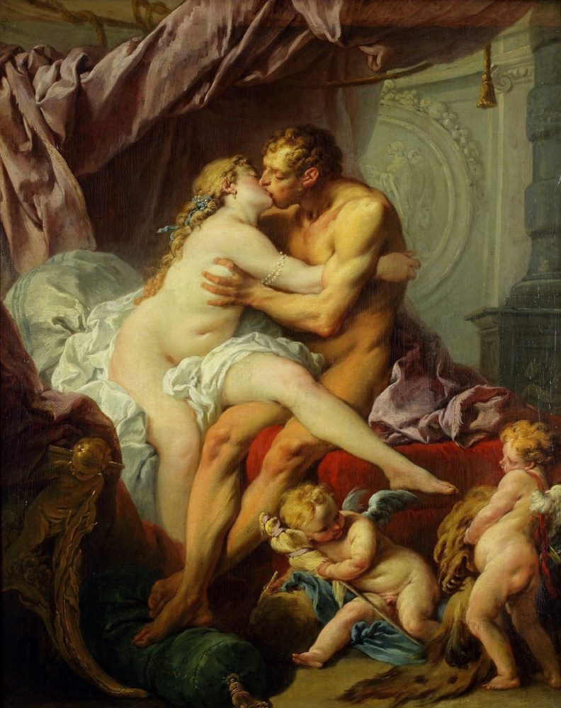 Francois Boucher. Herkules und Omphale