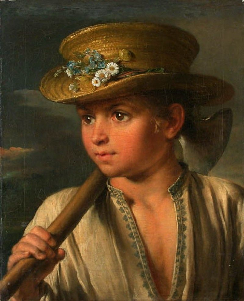 Vasilij Tropinin. A boy with a hatchet