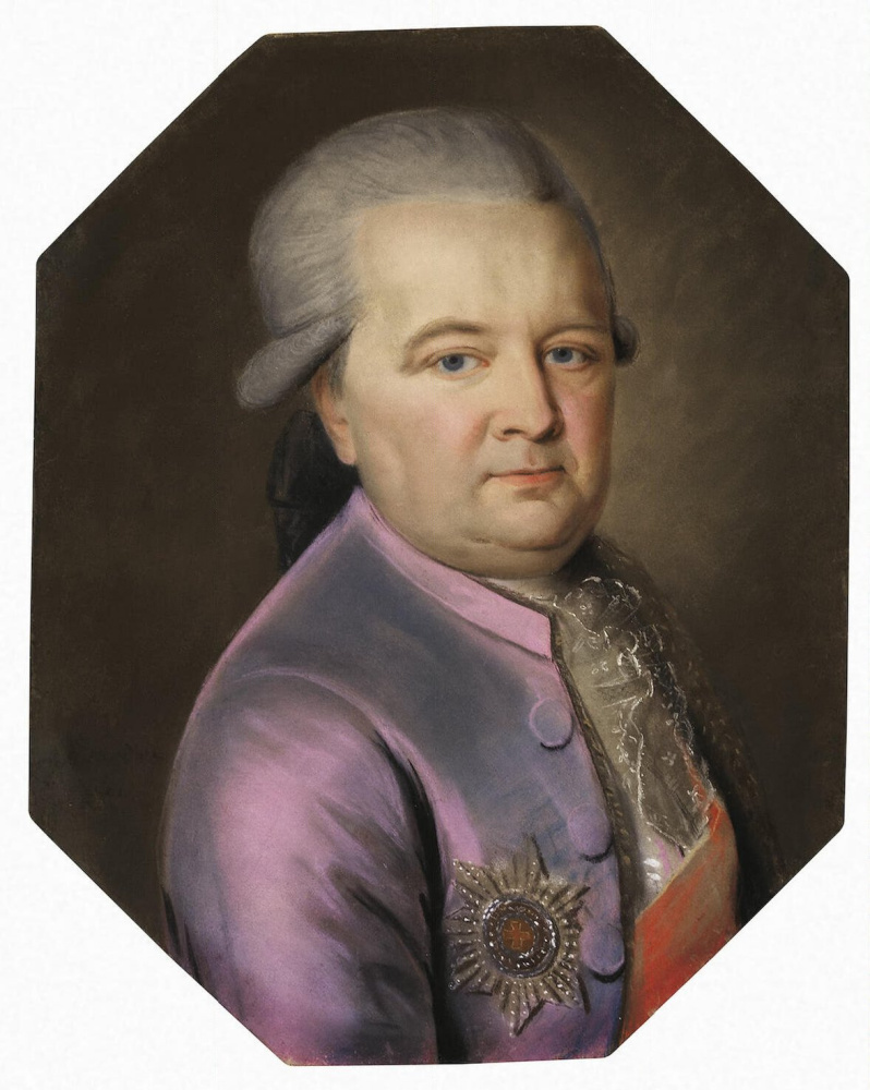 Johann Bardoux. Portrait of Prince Ivan Golitsyn