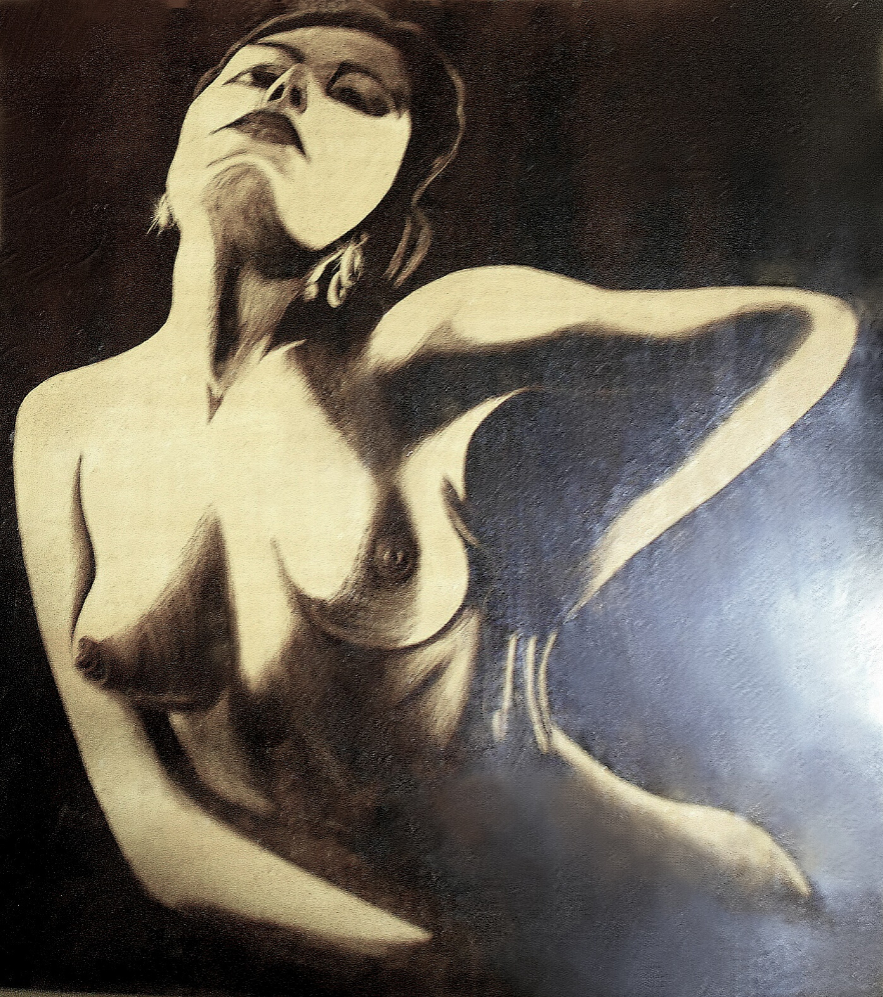 Nude, 1994, 3×3 cm by Kirichenko Semenovich Alexander: History, Analysis &  Facts | Arthive