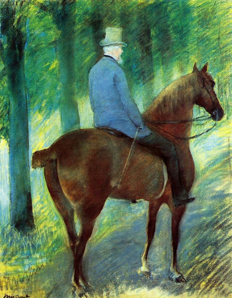 Mary Cassatt. Mr. Robert C. Casset horse