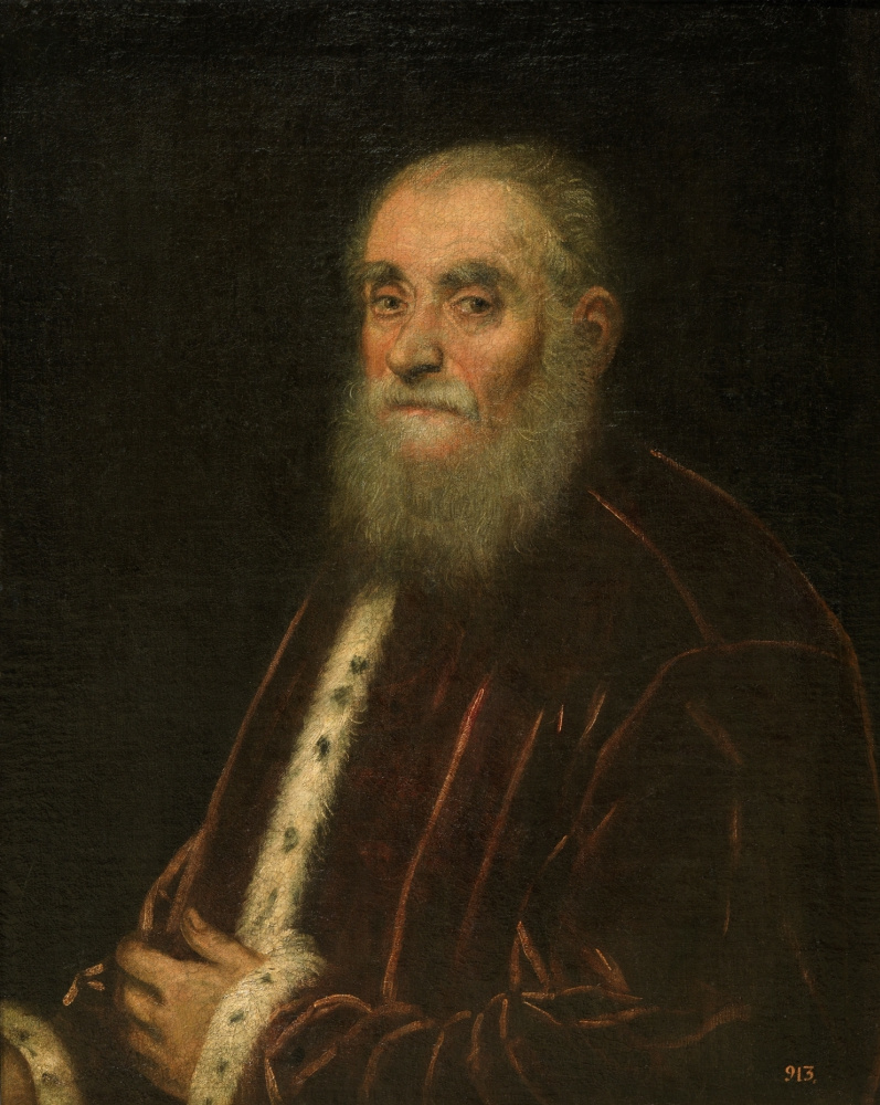 Jacopo (Robusti) Tintoretto. Portrait of Marco Grimani