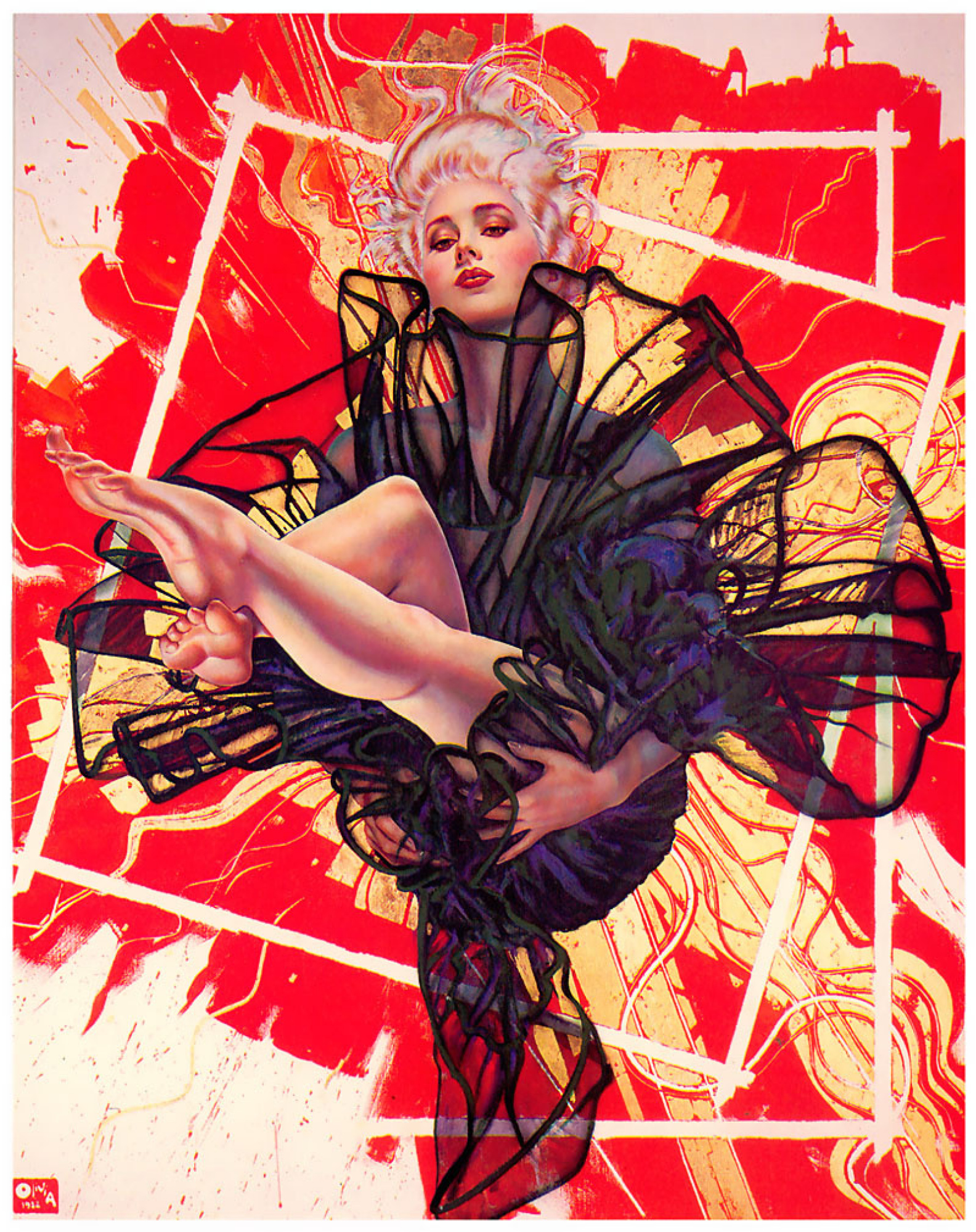 Olivia De Berardinis Pin-up 231: Description of the artwork | Arthive