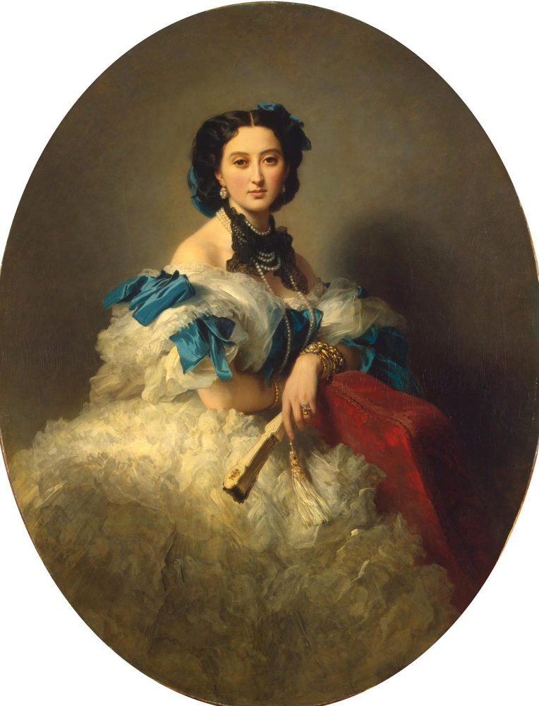 Franz Xaver Winterhalter. Portrait of Countess Varvara Alekseyevna Musina-Pushkina