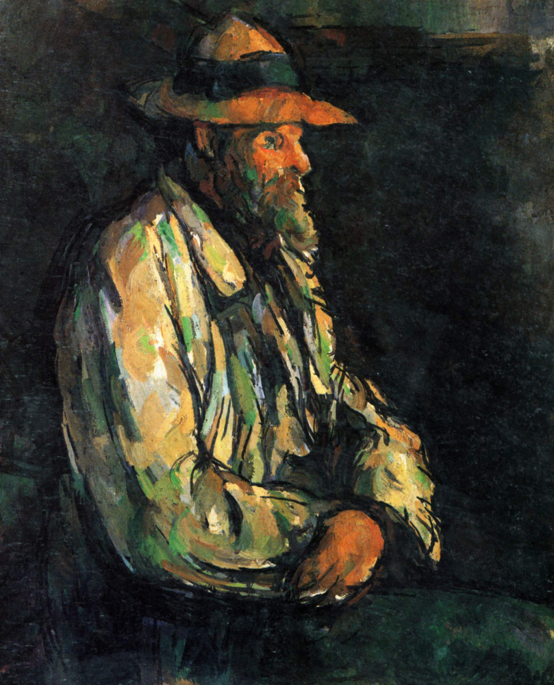 Paul Cezanne. Portrait of the gardener Vallier