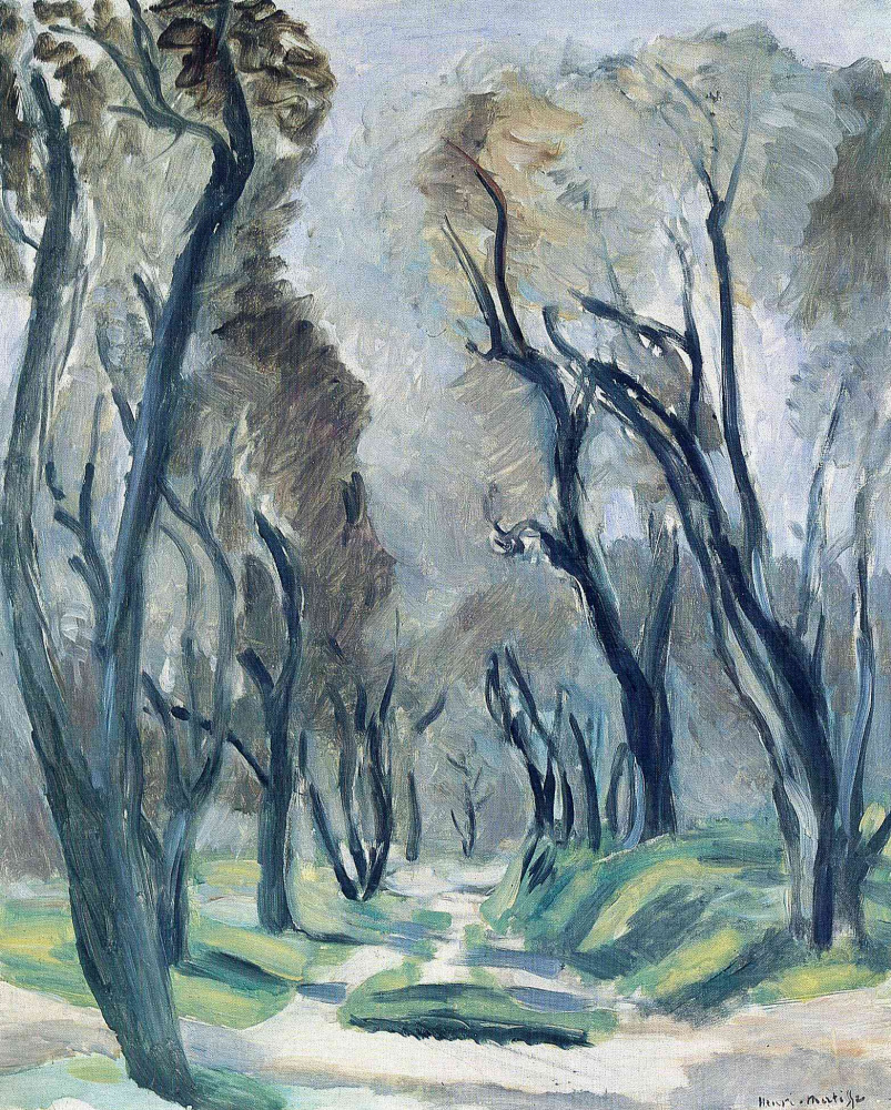Henri Matisse. Alley of olive trees