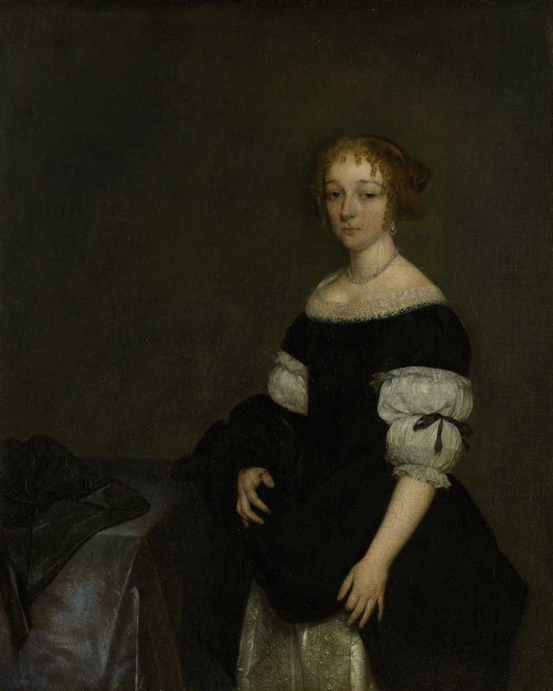 Gerard Terborch (ter Borch). Portrait of Aletta Pancras