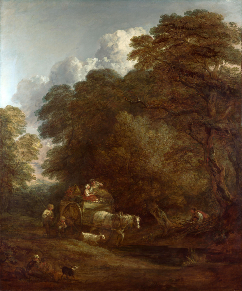 Thomas Gainsborough. Trip to the market