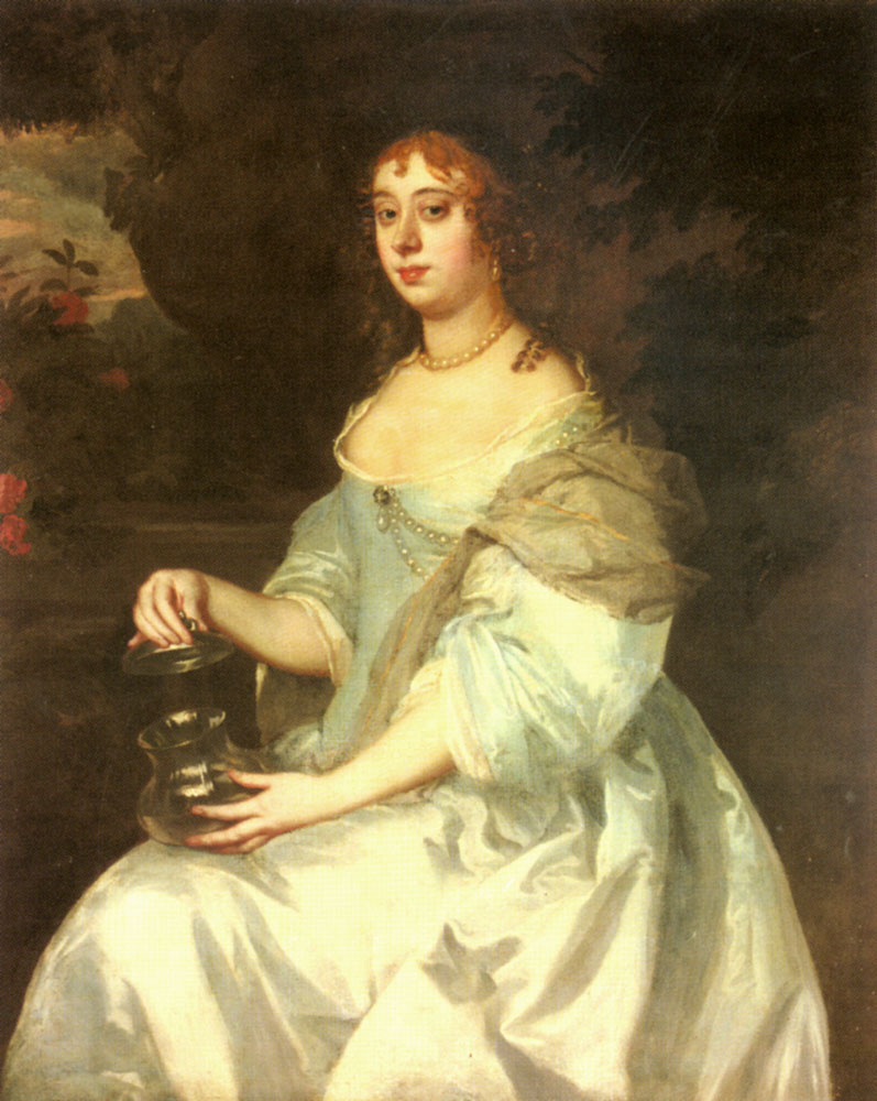 Sir Peter Lely. Portrait Of Hannah Bulwer