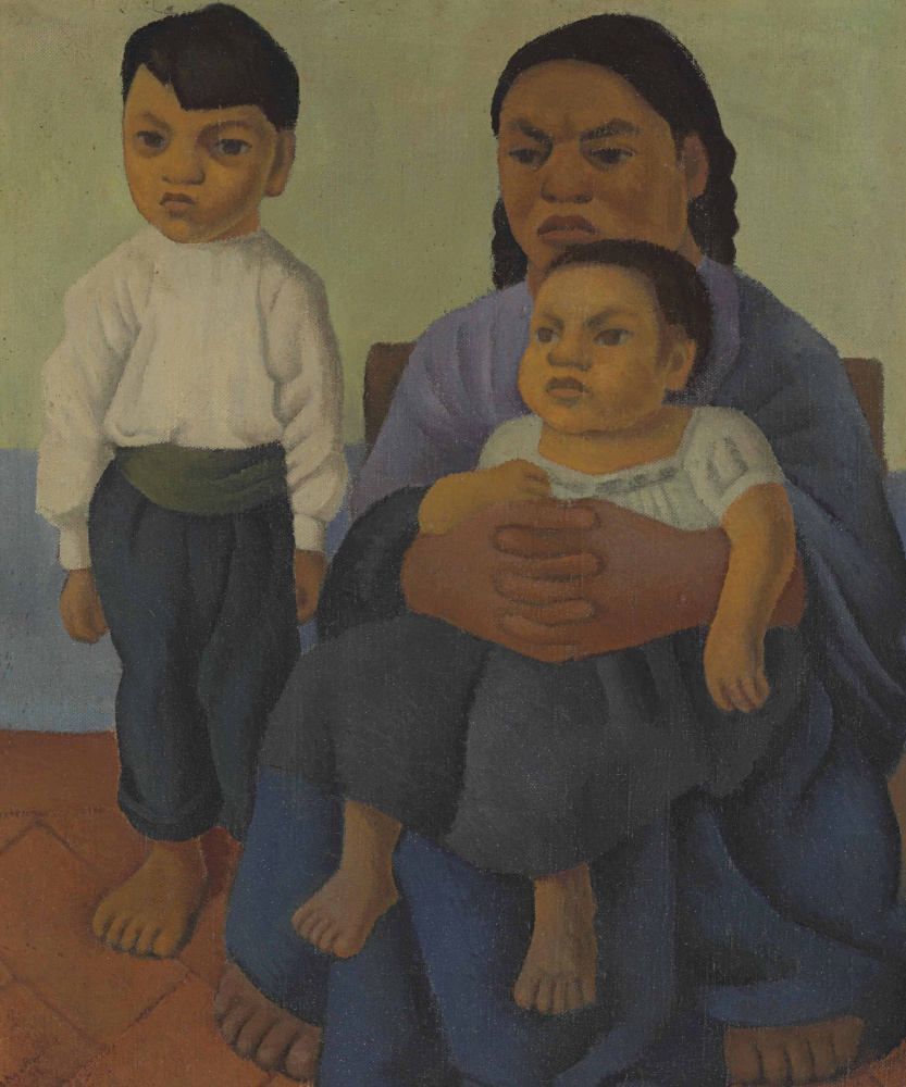 Diego Maria Rivera. Woman with children