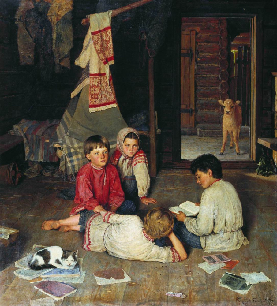 Nikolay Petrovich Bogdanov-Belsky. La nuova fiaba