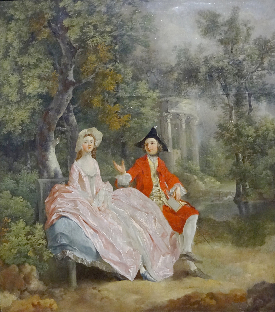 Thomas Gainsborough. Conversation in the Park