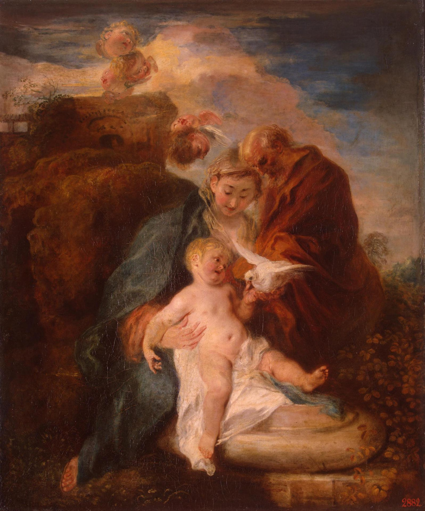 Antoine Watteau. Holy Family