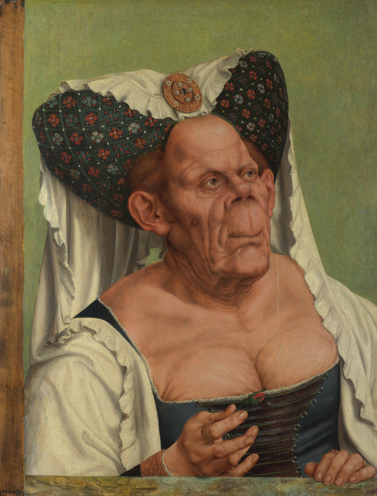 Quentin Massys. The Ugly Duchess (Grotesque portrait of an old woman)
