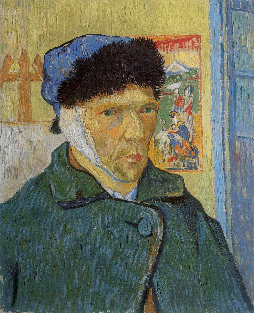 Вінсент Ван Гог. Автопортрет с перевязанным ухом