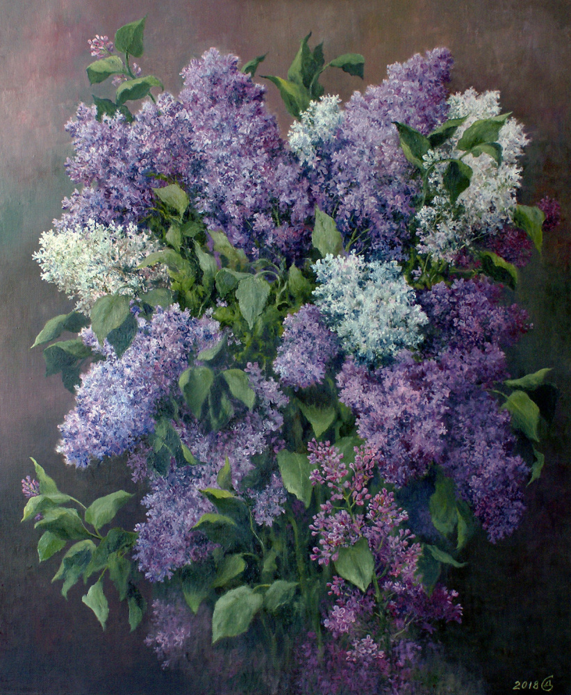 Сергей Владимирович Дорофеев. Lilac blossoms