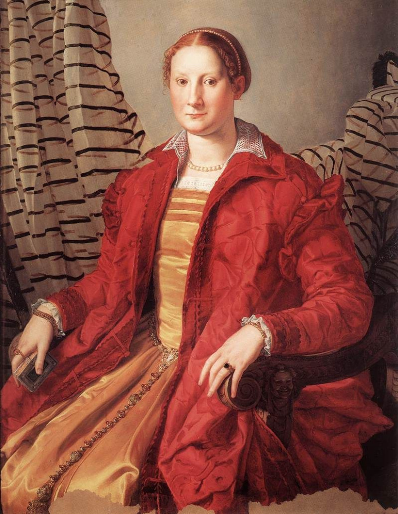 Agnolo Bronzino. Portrait of a noble lady