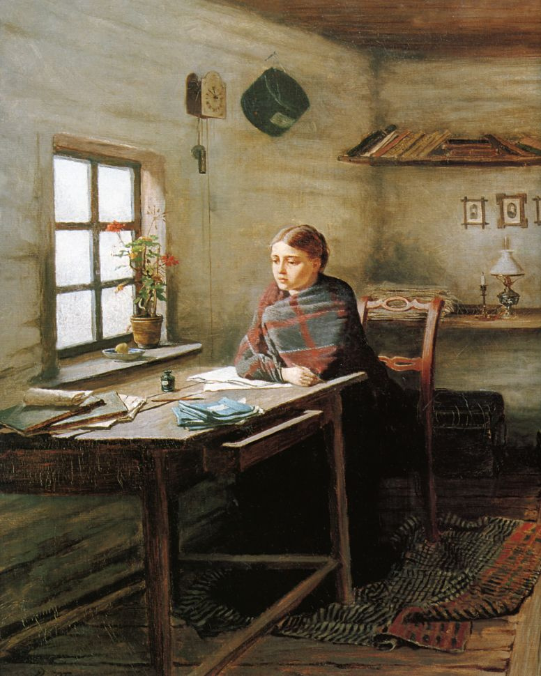 Konstantin Aleksandrovich Trutovsky. Rural teacher