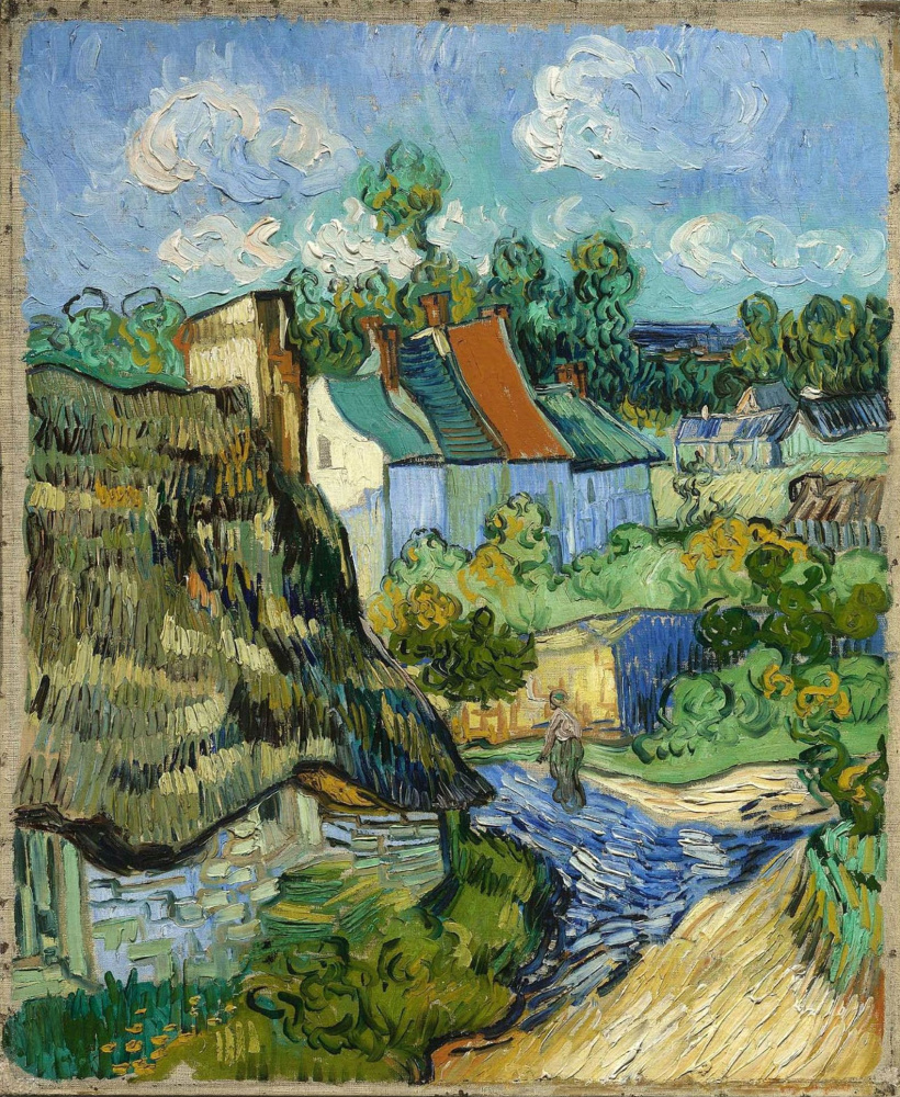 Vincent van Gogh. House in Auvers