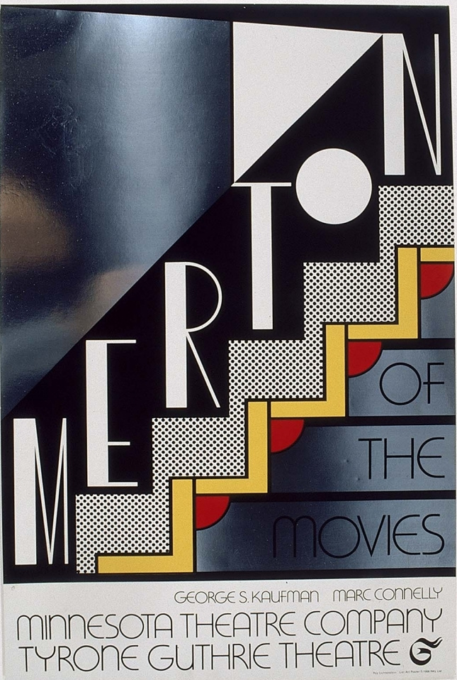 Roy Lichtenstein. Merton of the movies