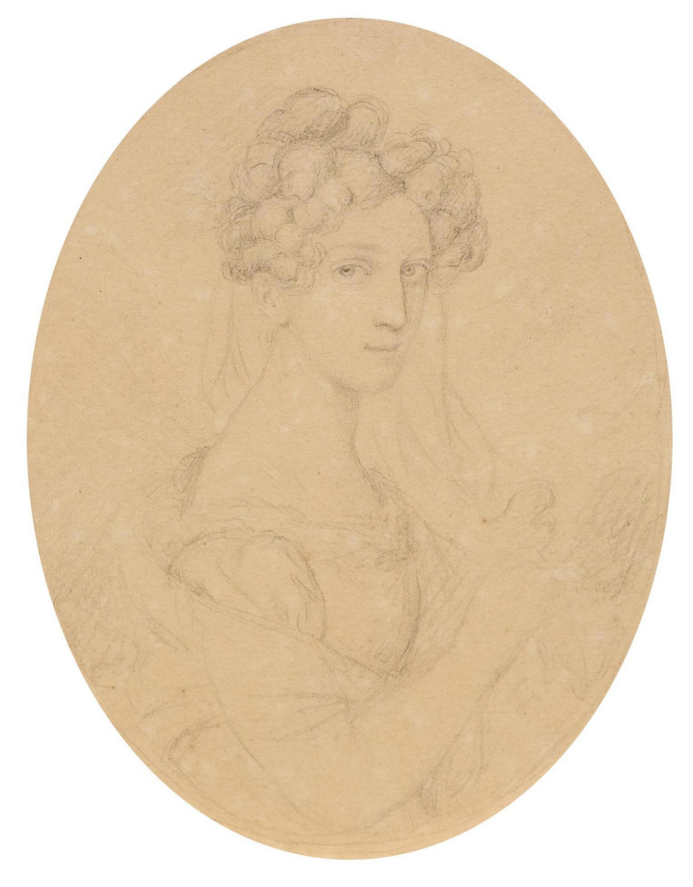 Franz Xaver Winterhalter. Portrait of Grand Duchess Sophie of Baden