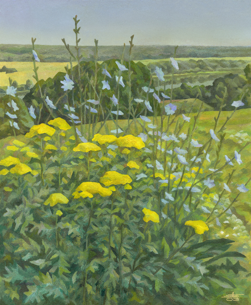 Andrei Ivanovich Borisov. Chicory and Tansy