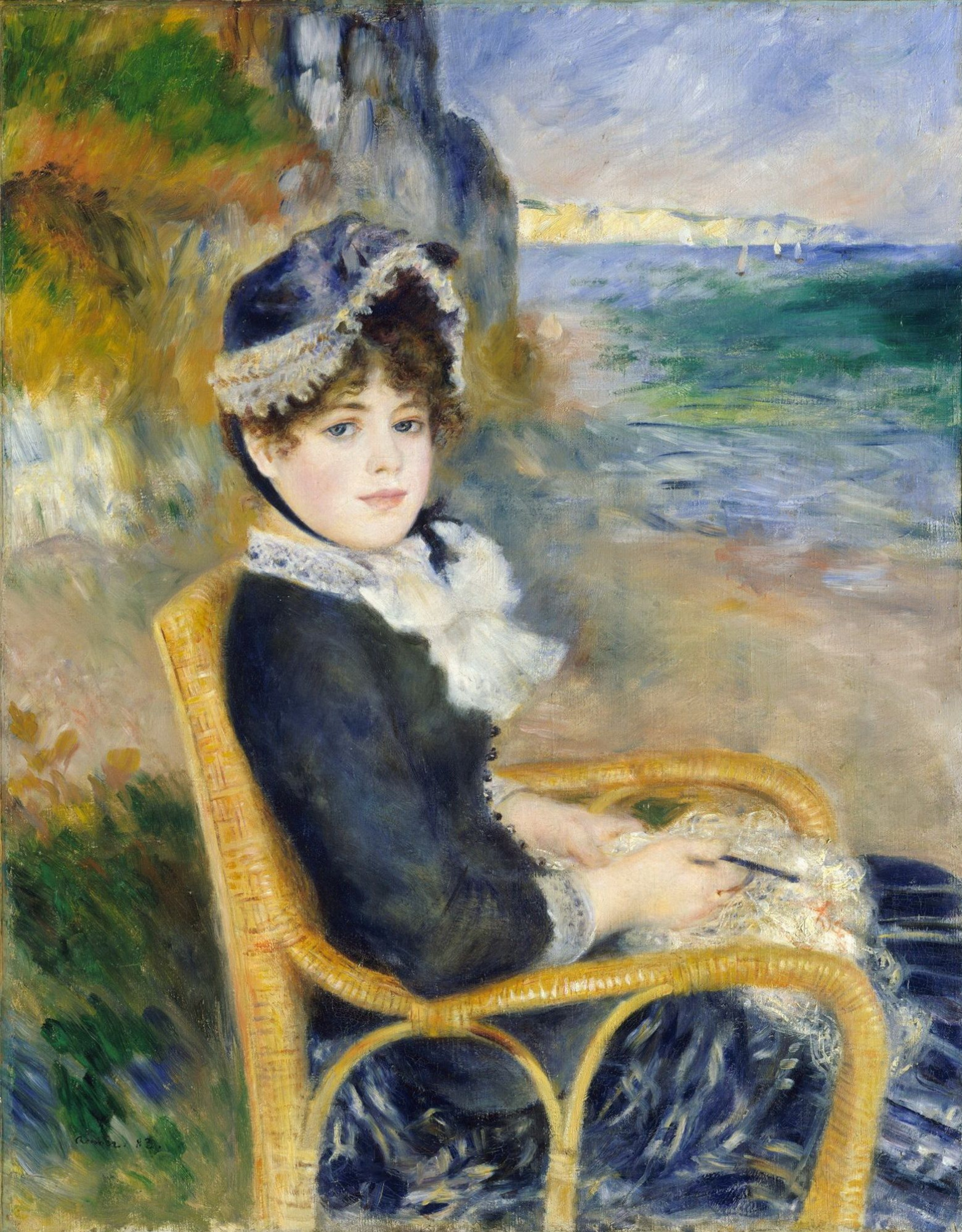 Buy a digital copy: Pierre Auguste Renoir - At the beach, New York