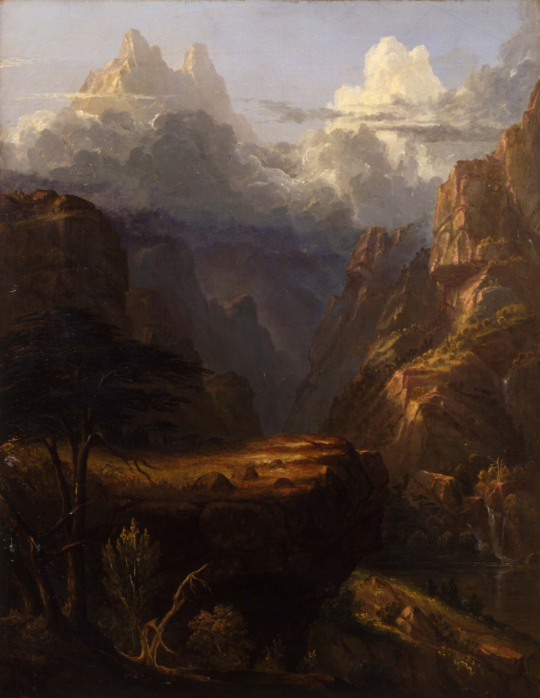Thomas Cole. Mountain landscape