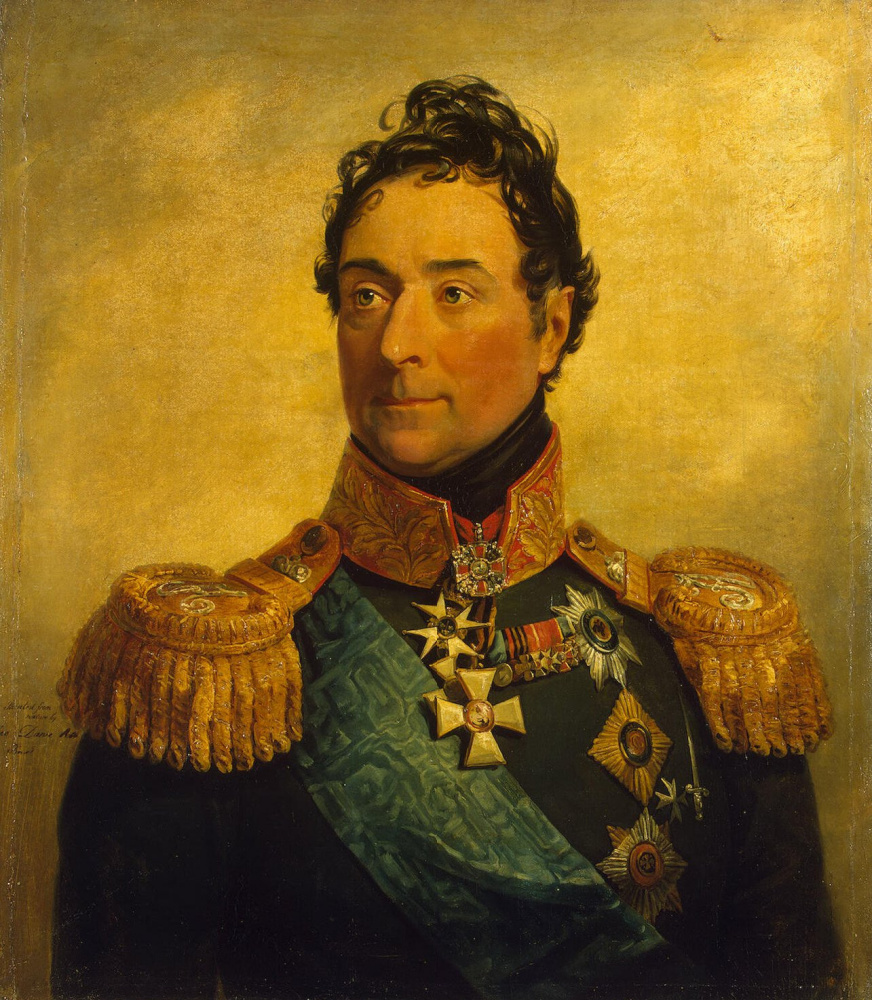 George Dow. Portrait of Alexander Fedorovich Lanzherona