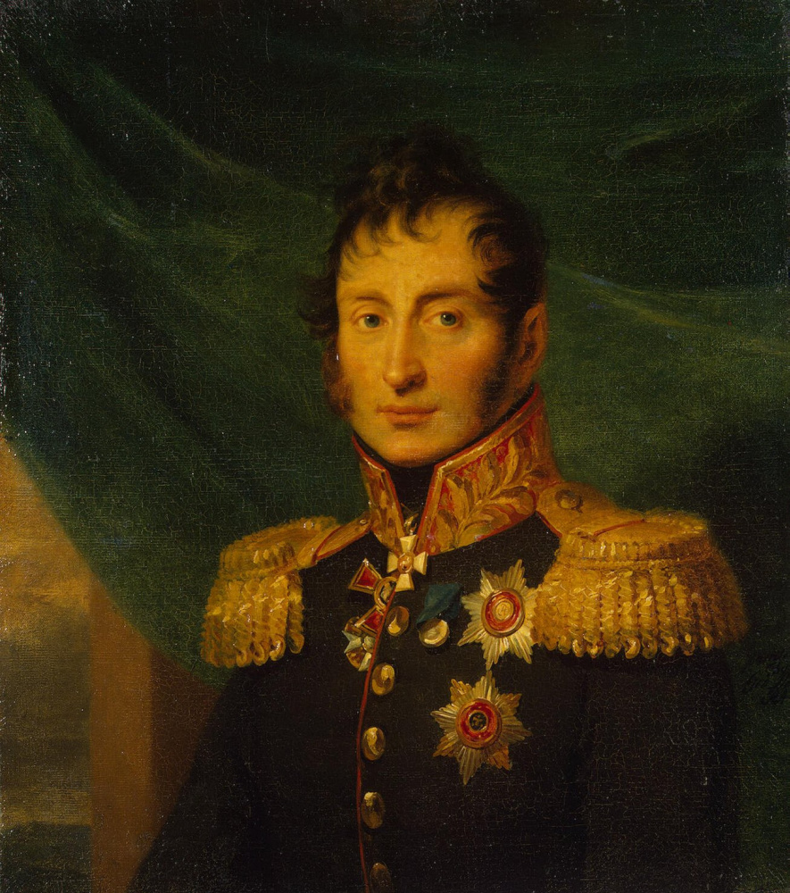 George Dow. Portrait of Nikolai Alekseevich Tuchkov