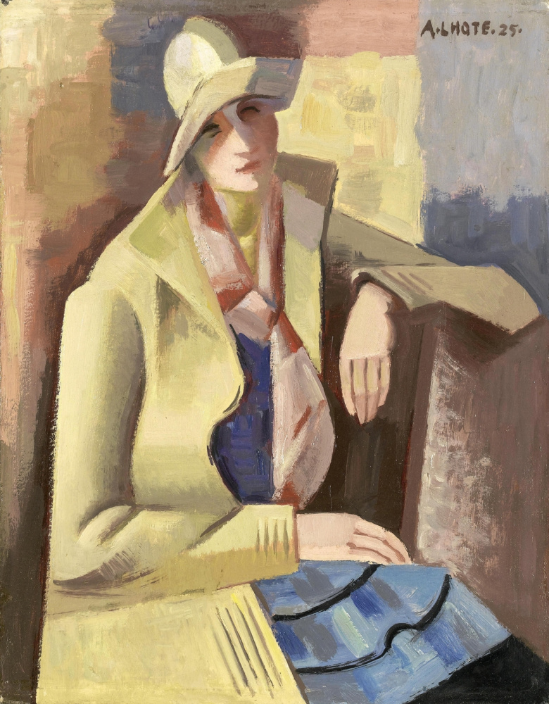 André Lot. Retrato de Anna. 1925