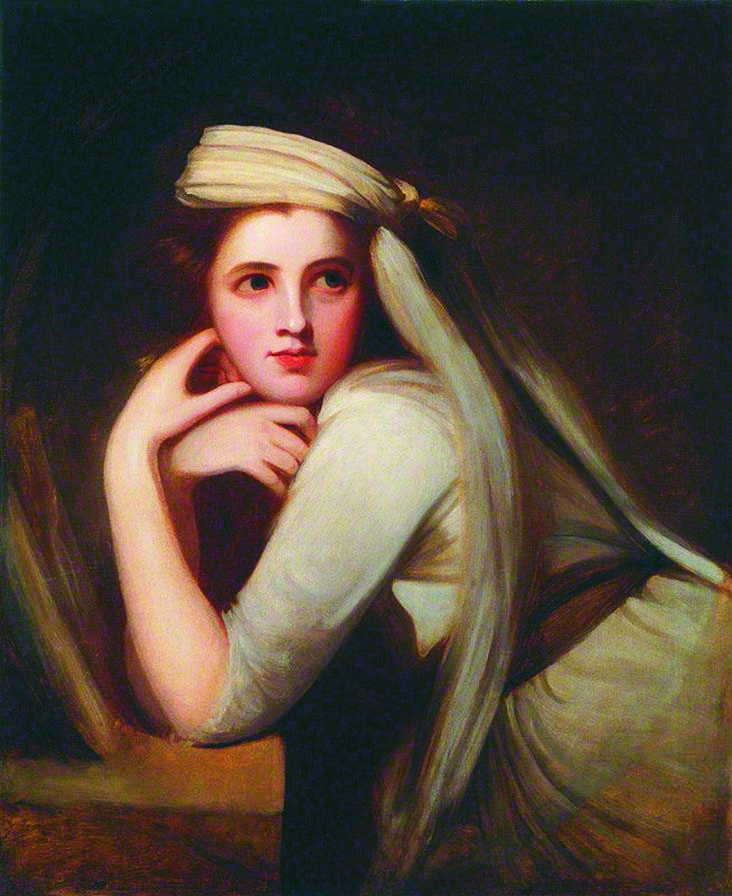 Portrait of Emma Hart (later Hamilton) in the form of a Bacchante