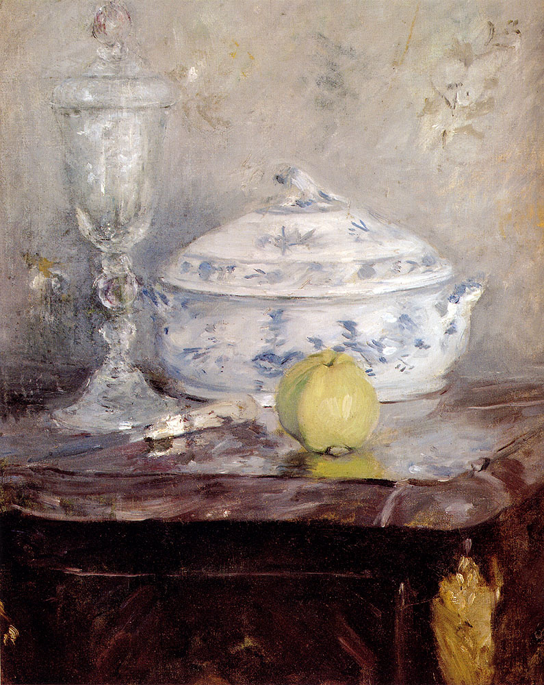 Berthe Morisot. Soupière et pomme