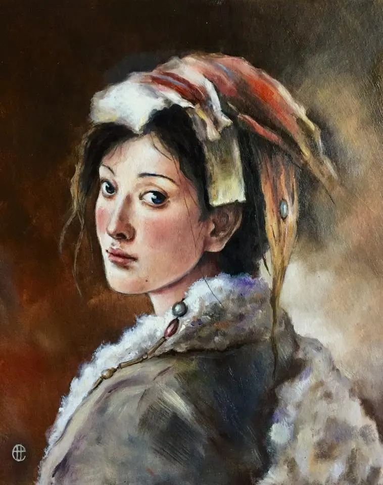 Hope Sosnovikova. Tibetan girl