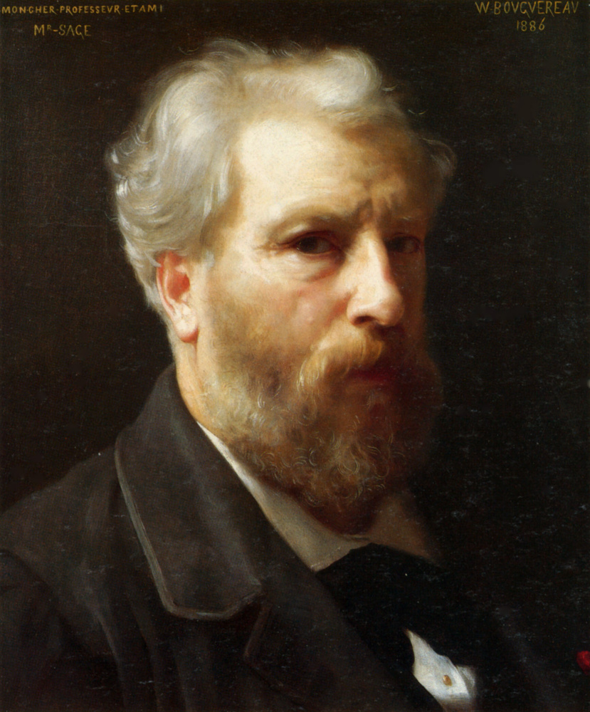 William-Adolphe Bouguereau. 自画像