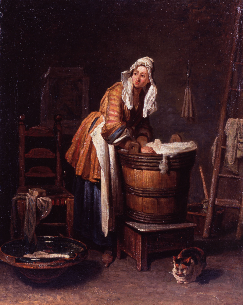 Jean Baptiste Simeon Chardin. Laundress
