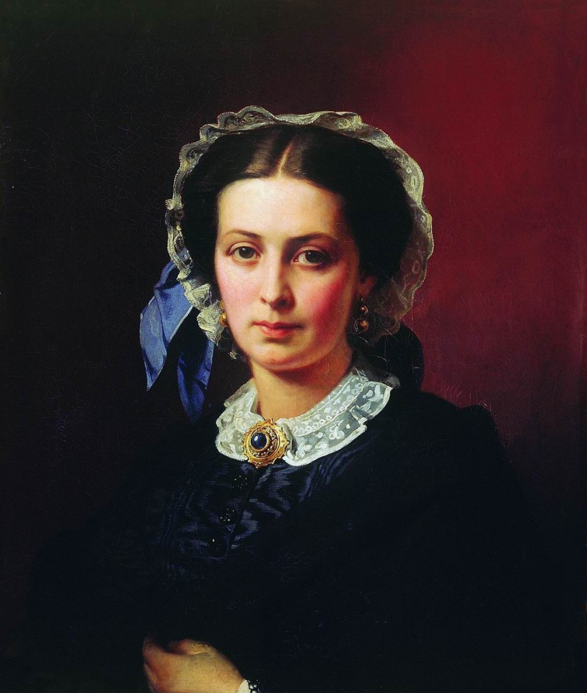 Vasily Vereshchagin. Portrait Of Nadezhda Pavlovna Bogolubovo