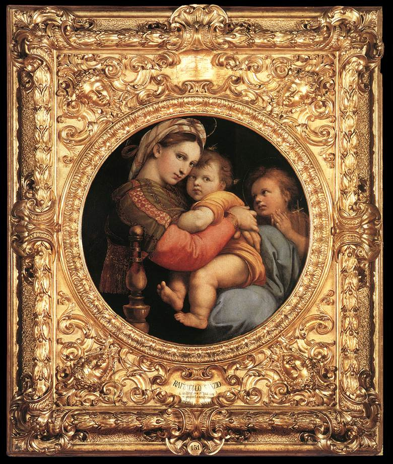 Madonna of the chair (Madonna della Sedia)