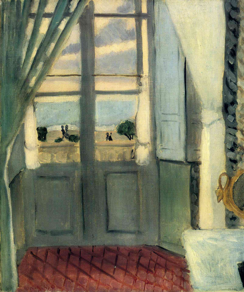 Henri Matisse. The balcony door
