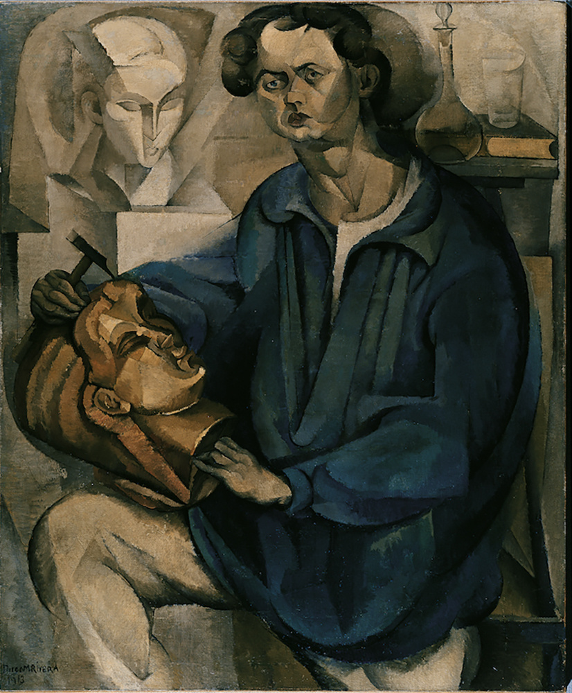 Diego Maria Rivera. Portrait of Oscar Meschaninov