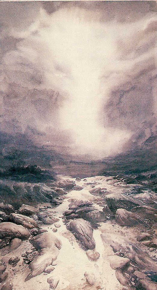 Alan Lee. Stones in the sea