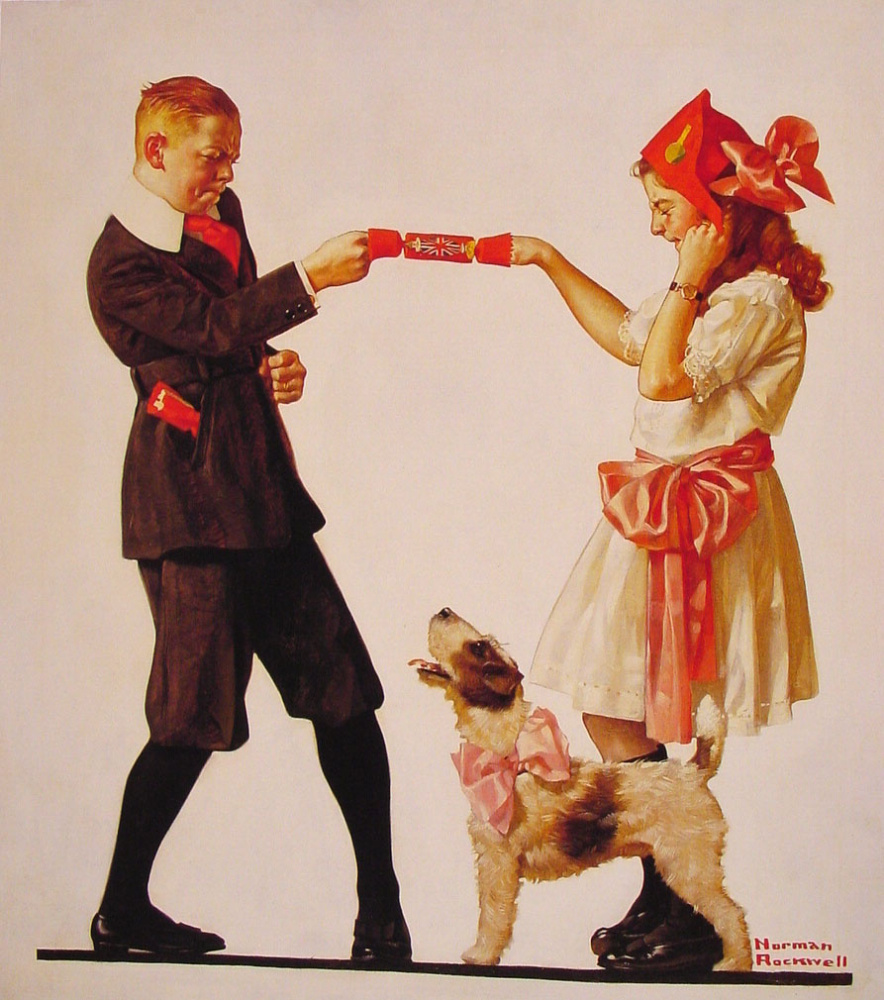 Norman Rockwell. Party favors