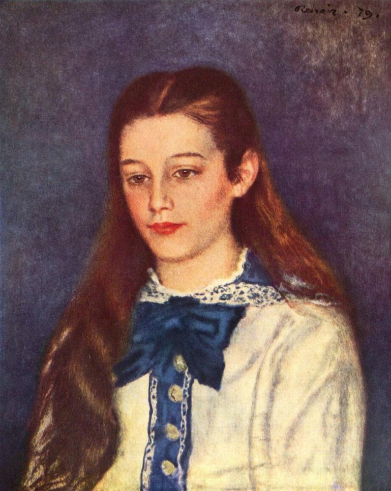 Pierre-Auguste Renoir. Portrait Of Therese Berard