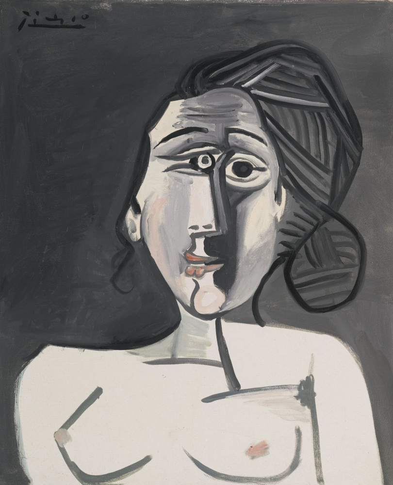 Pablo Picasso. Bust of a woman (françoise Gilot)