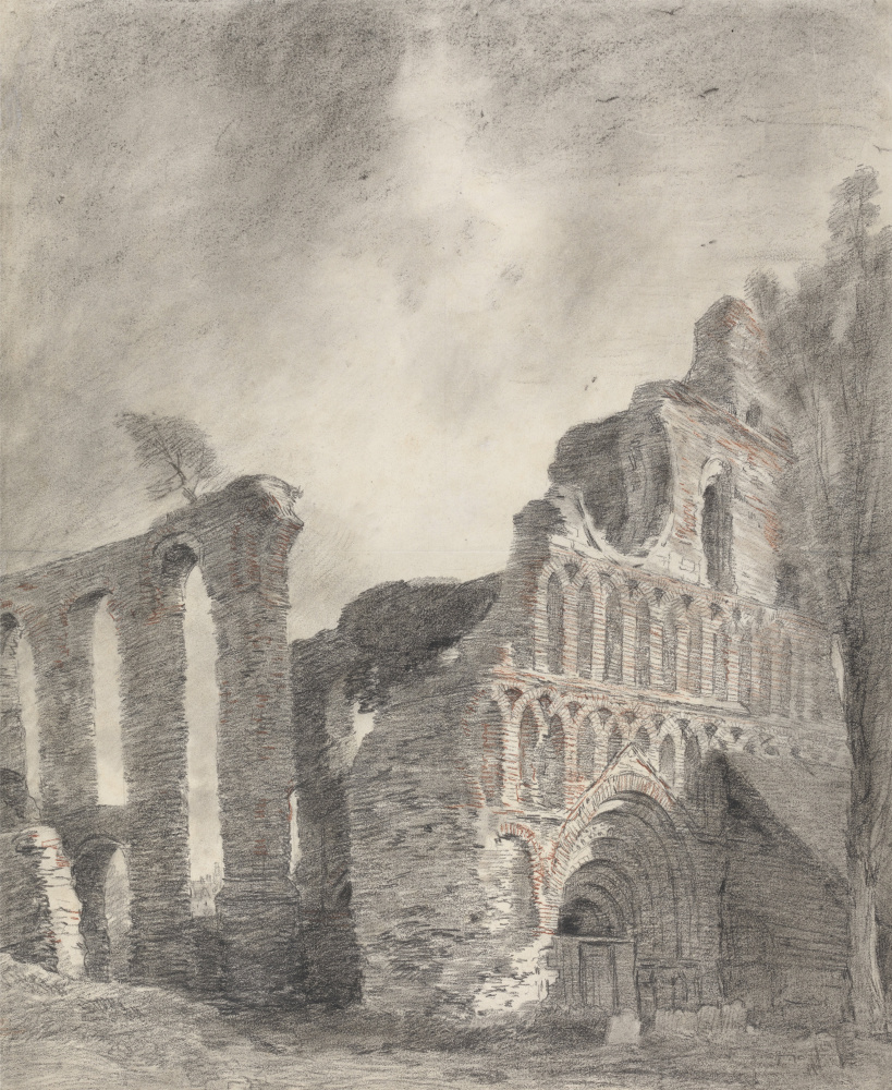 John Constable. The ruins of the monastery of St. Botolph, Colchester